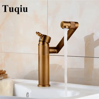 Basin Faucet Water Tap Bath 360 Degree Swivel Antique Bathroom Faucet Single Handle Sink Tap Mixer Hot and Cold Sink Water Crane
Basin Faucet Water Tap Bath 360 Degree Swivel Antique Bathroom Faucet Single Handle Sink Tap Mixer Hot and Cold Sink Water Crane