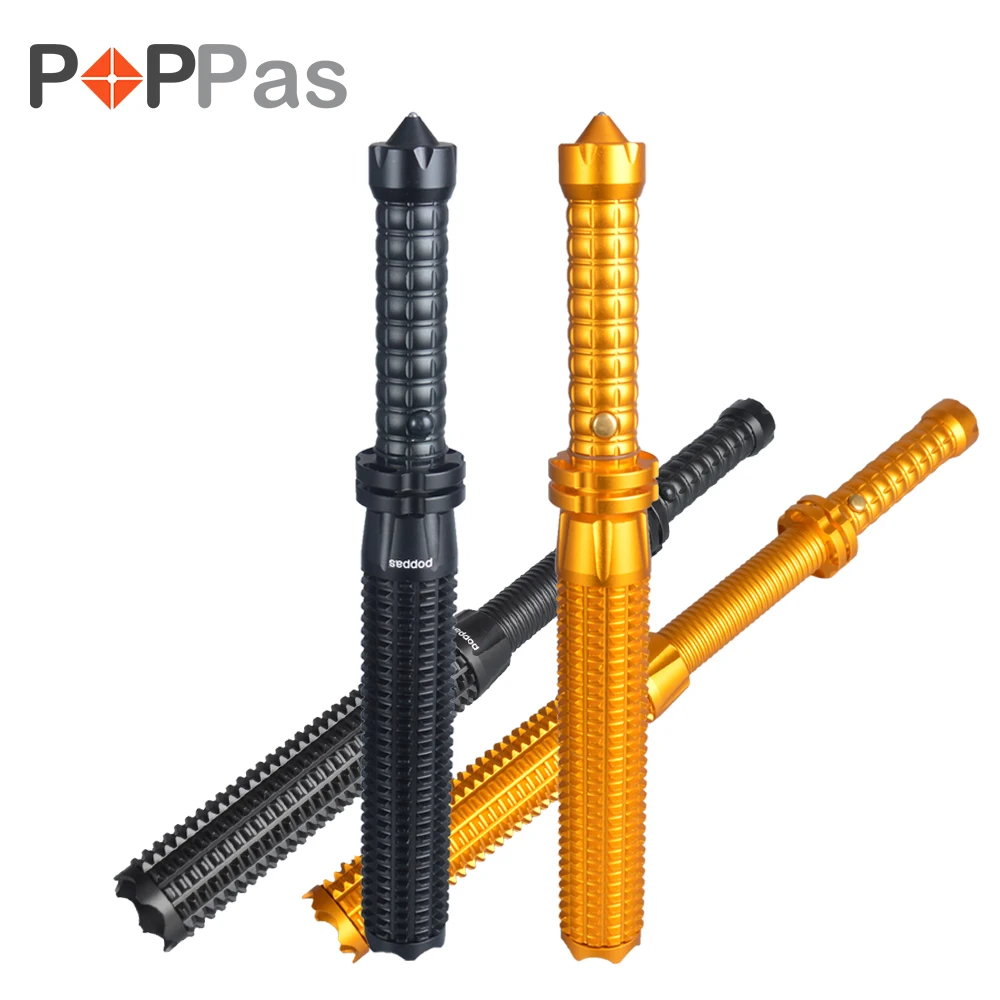 POPPAS Tactical 3 Mode Bat Zoom LED CREE XPE Q5 Chips Flashlight Self defense Torch 2800LM 18650 Rechargeable Battery
POPPAS Tactical 3 Mode Bat Zoom LED CREE XPE Q5 Chips Flashlight Self defense Torch 2800LM 18650 Rechargeable Battery