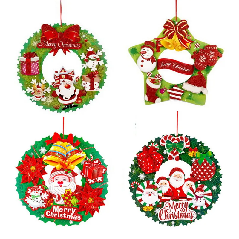 1pc Christmas Decorations for Home Christmas Ornaments New Year Decoration Santa Claus Snowman Christmas Tree Shape Door Decor
1pc Christmas Decorations for Home Christmas Ornaments New Year Decoration Santa Claus Snowman Christmas Tree Shape Door Decor