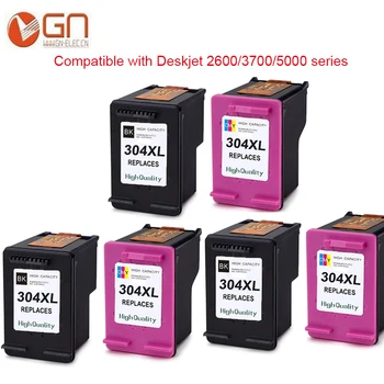 GN 6PK Remanufactured for HP 304XL 304 Ink Cartridges Black Compatible for HP DeskJet 3720 3730 3735 2620 2630 Envy 5020
GN 6PK Remanufactured for HP 304XL 304 Ink Cartridges Black Compatible for HP DeskJet 3720 3730 3735 2620 2630 Envy 5020