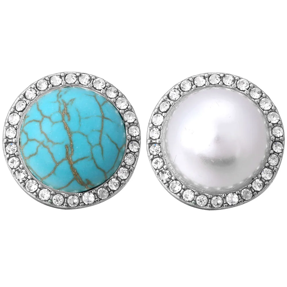 10pcs/lot New Love Snap Jewelry Round Crystal Pearl Stone 18mm Metal Snap Button Fit OEM DIY Snap Bracelets for Women Jewelry
10pcs/lot New Love Snap Jewelry Round Crystal Pearl Stone 18mm Metal Snap Button Fit OEM DIY Snap Bracelets for Women Jewelry