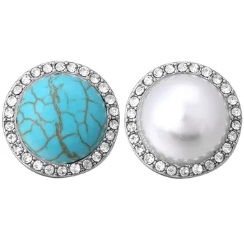 10pcs/lot New Love Snap Jewelry Round Crystal Pearl Stone 18mm Metal Snap Button Fit OEM DIY Snap Bracelets for Women Jewelry
10pcs/lot New Love Snap Jewelry Round Crystal Pearl Stone 18mm Metal Snap Button Fit OEM DIY Snap Bracelets for Women Jewelry