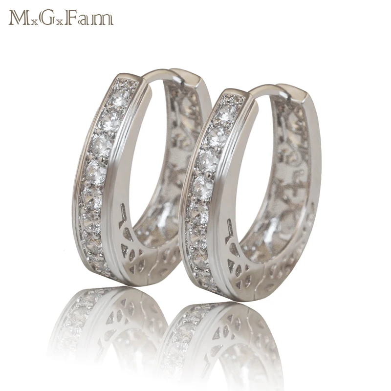 M.G.Fam Hoop Earrings White Gold Color Women Hollow Style Clear Stone Top Quality MxGxFam
M.G.Fam Hoop Earrings White Gold Color Women Hollow Style Clear Stone Top Quality MxGxFam