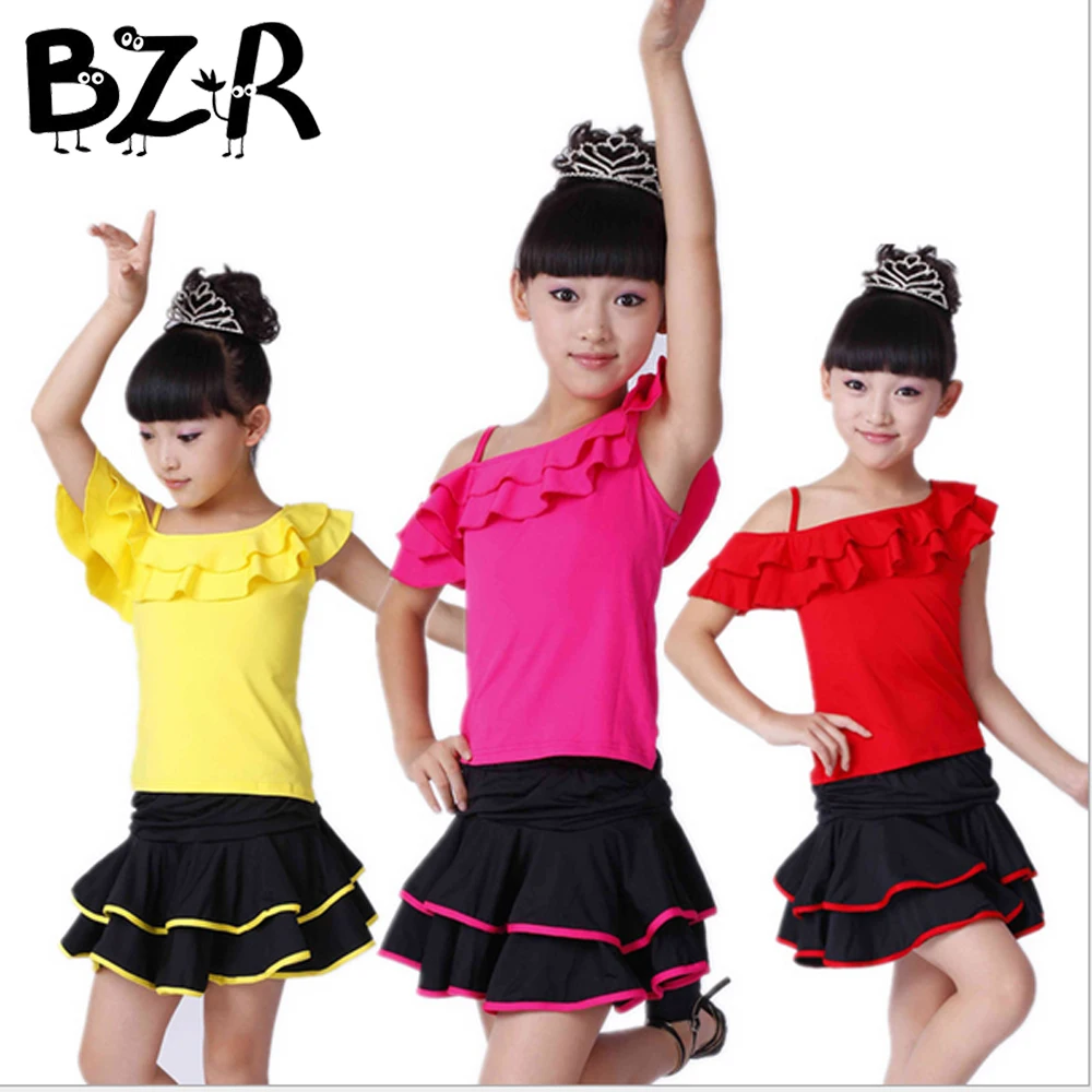 Bazzery Latin Skirt Girl Oblique ballroom dance skirt Dancewear Yellow Red Rose Children Perform Clothes Slim Training Skirts
Bazzery Latin Skirt Girl Oblique ballroom dance skirt Dancewear Yellow Red Rose Children Perform Clothes Slim Training Skirts
