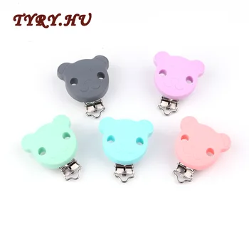 1pc BPA Free Round Bear Star Silicone Baby Pacifier Dummy Teether Chain Holder Soother Nursing Toy Accessories Clips DIY
1pc BPA Free Round Bear Star Silicone Baby Pacifier Dummy Teether Chain Holder Soother Nursing Toy Accessories Clips DIY