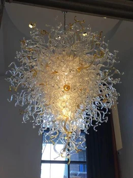 Italian Hand Blown Glass Large Chandelier Lighting Hotel Decorative Art Glass Crystal Chandelier
Italian Hand Blown Glass Large Chandelier Lighting Hotel Decorative Art Glass Crystal Chandelier