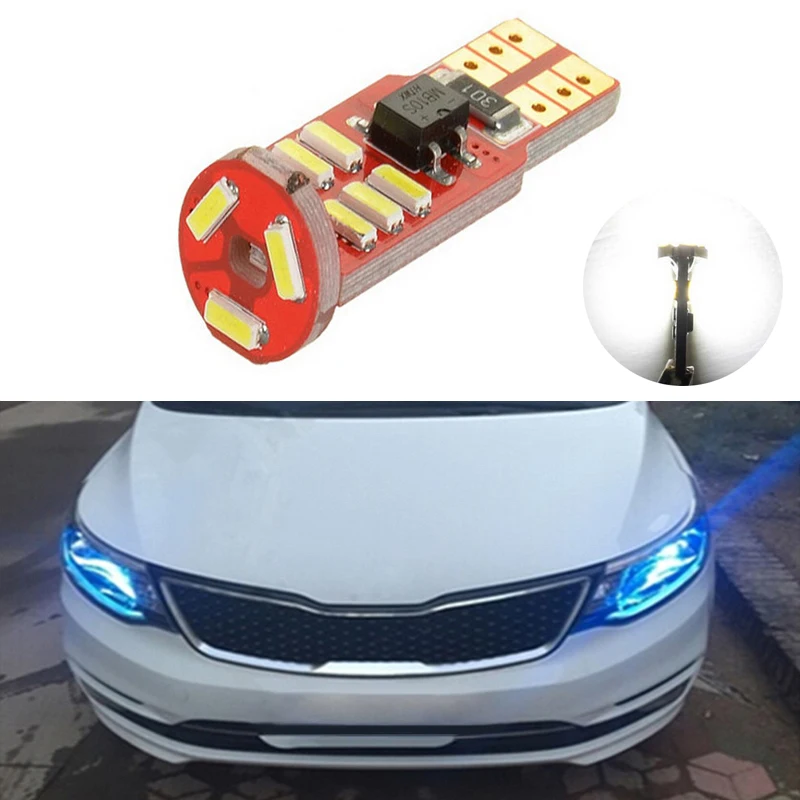 1X Canbus Car Wedge Light W5W T10 LED 4014 SMD Auto Lamp Bulb For Kia sportage rio k2 k3 k5 ceed cerato sorento
1X Canbus Car Wedge Light W5W T10 LED 4014 SMD Auto Lamp Bulb For Kia sportage rio k2 k3 k5 ceed cerato sorento