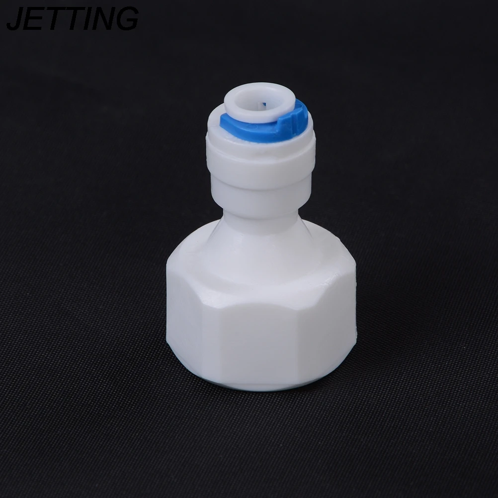 1PCS 1/4" Push Fit - 1/2" Female Thread Pipe Fitting Hose Quick Connector Adapter
1PCS 1/4" Push Fit - 1/2" Female Thread Pipe Fitting Hose Quick Connector Adapter