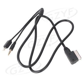 Universal 3.5mm Car Music Interface Charge Adapter AUX Audio Cable For Audi A3 A6 A8 Auto Parts Accessories
Universal 3.5mm Car Music Interface Charge Adapter AUX Audio Cable For Audi A3 A6 A8 Auto Parts Accessories