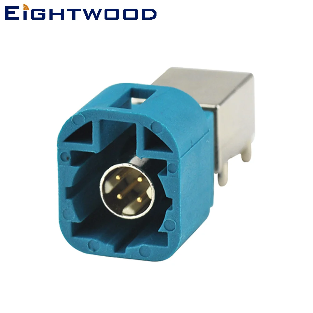 Eightwood 5PCS Fakra HSD RF Car Coaxial Connector Fakra 4pin Code Z Jack PCB Mount Right Angle Adapter
Eightwood 5PCS Fakra HSD RF Car Coaxial Connector Fakra 4pin Code Z Jack PCB Mount Right Angle Adapter