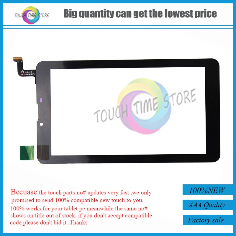 New Touch Screen For 7" Irbis TZ70 LTE Tablet Touch Panel digitizer Glass Sensor Replacement Free film
New Touch Screen For 7" Irbis TZ70 LTE Tablet Touch Panel digitizer Glass Sensor Replacement Free film