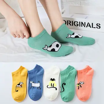 1pair cute harajuku animal socks women summer korean Cat Pattern Non-Slip Boat Socksfunny low cut ankle sock happy sox Dropship
1pair cute harajuku animal socks women summer korean Cat Pattern Non-Slip Boat Socksfunny low cut ankle sock happy sox Dropship