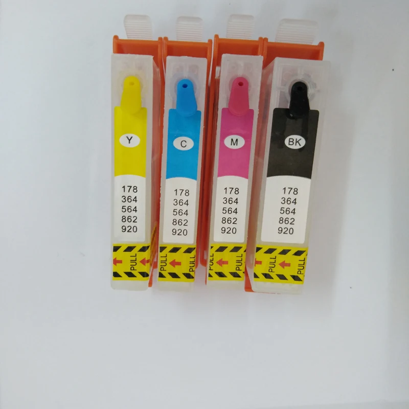 4 PCS 1Set Empty Refillable ink cartridge For HP 364 364XL For HP Deskjet 3070A B209a B210A 5515 B010a B109d B109a B110c Printer
4 PCS 1Set Empty Refillable ink cartridge For HP 364 364XL For HP Deskjet 3070A B209a B210A 5515 B010a B109d B109a B110c Printer