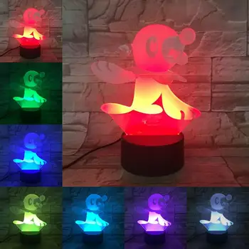 Anime 3D Lamp Pokemon Game Figures Popplio Night Light Sea Lion USB LED Bulb Multicolor Children's Gift Kid Toy Holiday Gadgets
Anime 3D Lamp Pokemon Game Figures Popplio Night Light Sea Lion USB LED Bulb Multicolor Children's Gift Kid Toy Holiday Gadgets