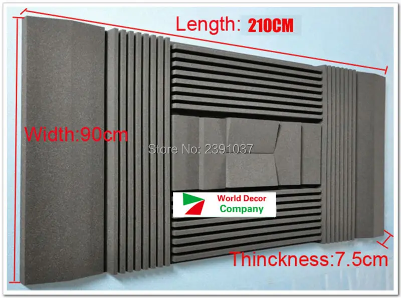 New coming Special for studio Wall Tiles Acoustical Studio Foam Absorbers 12pcs/set 210*90*7.5cm acoustic foam studio foam New coming Special for studio Wall Tiles Acoustical Studio Foam Absorbers 12pcs/set 210*90*7.5cm acoustic foam studio foam