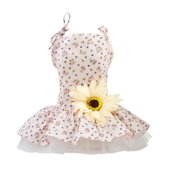 Summer Dog Dress Sling Princess Dress Daisy Ornament Sweety Summer Dogs clothes Costume Apparel for Teddy
Summer Dog Dress Sling Princess Dress Daisy Ornament Sweety Summer Dogs clothes Costume Apparel for Teddy