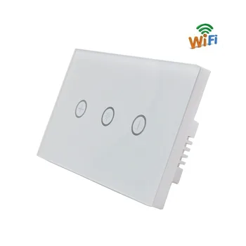 Wireless WiFi Glass Panel Touch Timer Touch Wall Switch Remote Controller Light Switch Works with Alexa Google Home
Wireless WiFi Glass Panel Touch Timer Touch Wall Switch Remote Controller Light Switch Works with Alexa Google Home