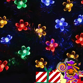 Wootop Solar String Lights 50 Led Blossom Flower Fairy Christmas Lights for Outdoor LED Garland Patio Party Wedding Decoration
Wootop Solar String Lights 50 Led Blossom Flower Fairy Christmas Lights for Outdoor LED Garland Patio Party Wedding Decoration
