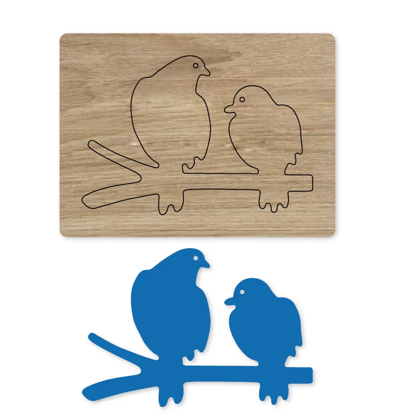 Branch bird DIY new wooden mould cutting dies for scrapbooking for Leather paper felt Steel Punch -leather crafts Wood laser die
Branch bird DIY new wooden mould cutting dies for scrapbooking for Leather paper felt Steel Punch -leather crafts Wood laser die