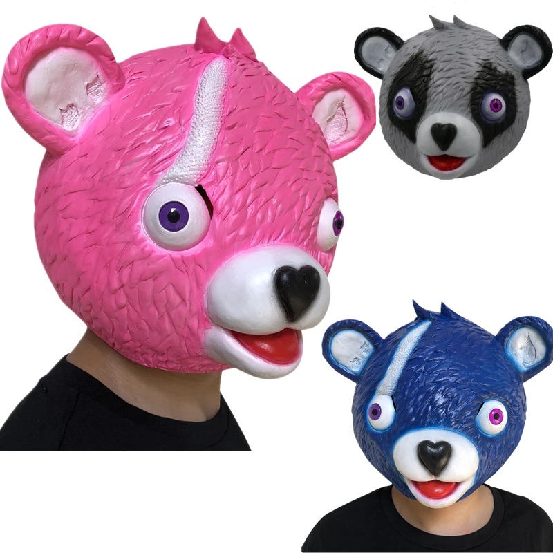 Game Adult Kids Bear Panda CUDDLE Fireworks Team Leader Latex Mask Helmet Halloween Cosplay Costumes Masks Props
Game Adult Kids Bear Panda CUDDLE Fireworks Team Leader Latex Mask Helmet Halloween Cosplay Costumes Masks Props