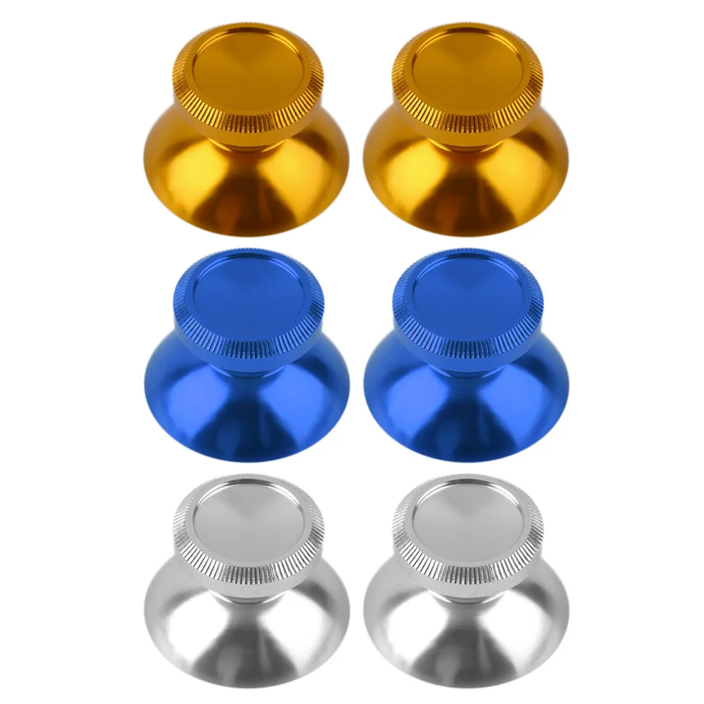 New 2pcs Aluminum Alloy Metal Analog Joystick Thumbstick Cap For PS4 for Xbox One Controller Universal Wholesale
New 2pcs Aluminum Alloy Metal Analog Joystick Thumbstick Cap For PS4 for Xbox One Controller Universal Wholesale