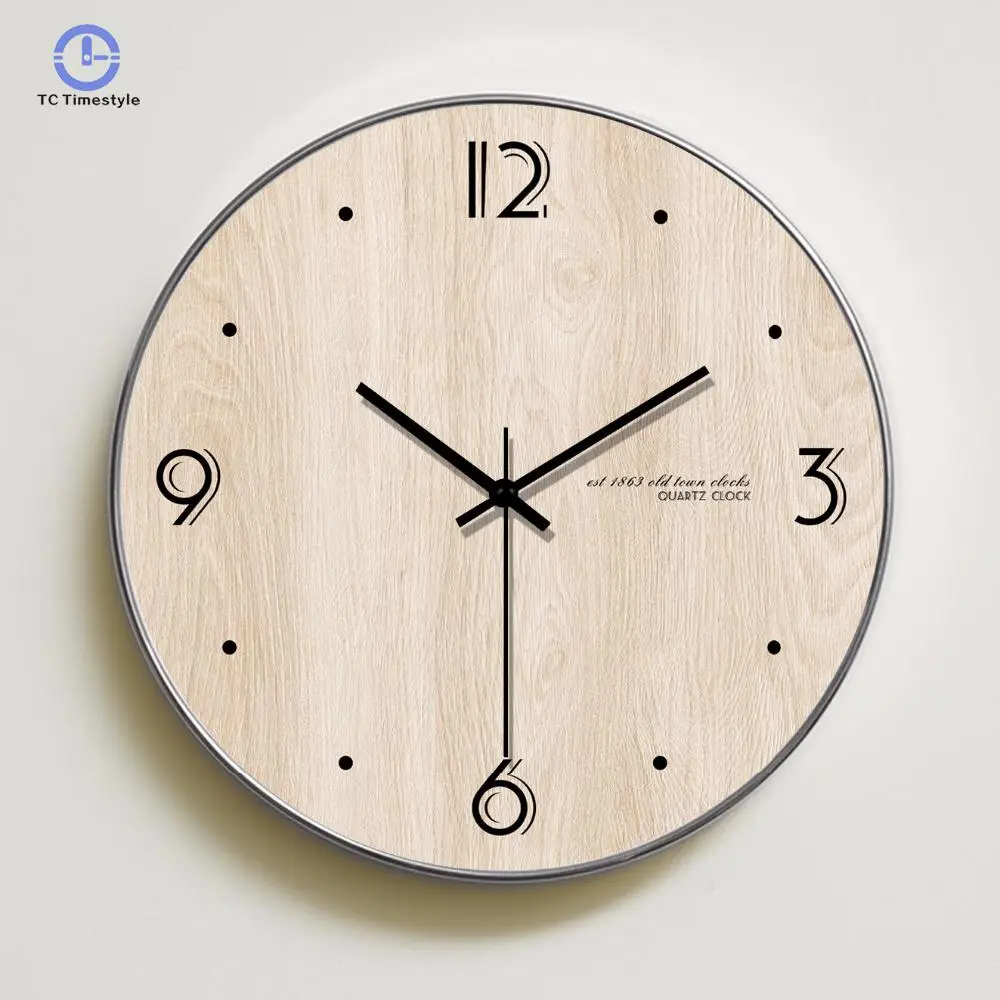Wooden Wall Clock For Living Room Wall Clocks Wood Home Decoration Accessories Modern Single Face Quartz Watch 
Wooden Wall Clock For Living Room Wall Clocks Wood Home Decoration Accessories Modern Single Face Quartz Watch