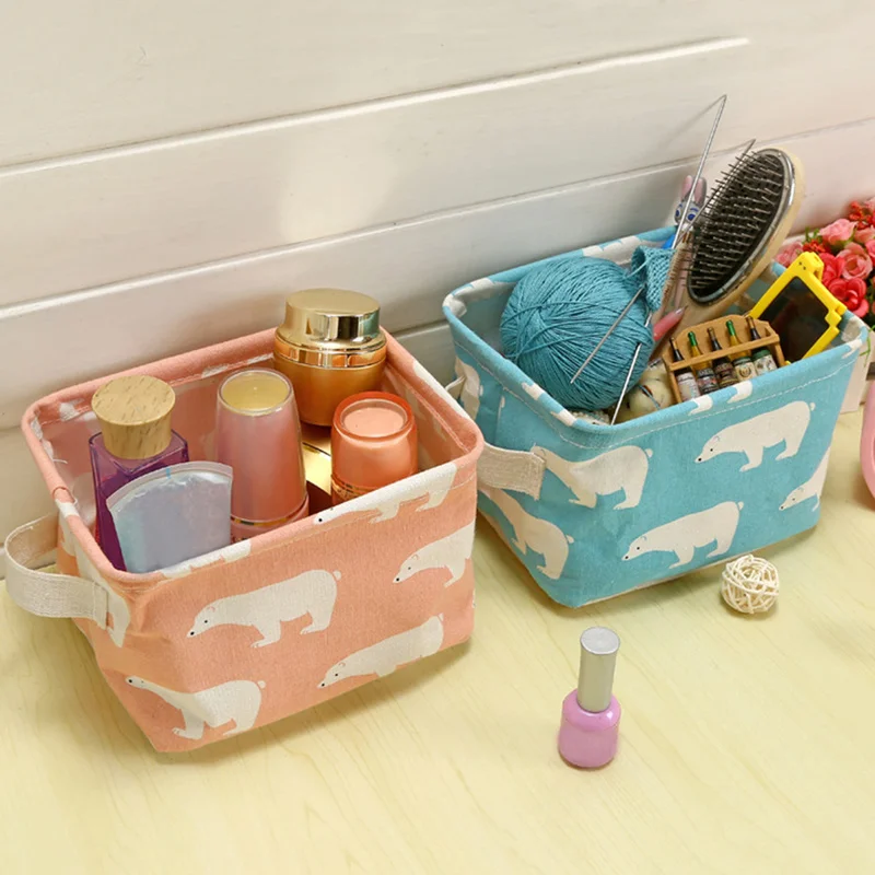 1PC Cute Clothes Storage Bag Portable Basket Medium Cotton Linen Foldable Storage Organizer Boxes Storage Basket Gift Basket
1PC Cute Clothes Storage Bag Portable Basket Medium Cotton Linen Foldable Storage Organizer Boxes Storage Basket Gift Basket