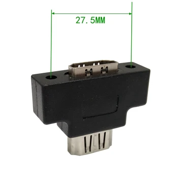 HDMI Female to Female F/F with Screw holes Extension Adapter Connector for the Wall Panel Black
HDMI Female to Female F/F with Screw holes Extension Adapter Connector for the Wall Panel Black