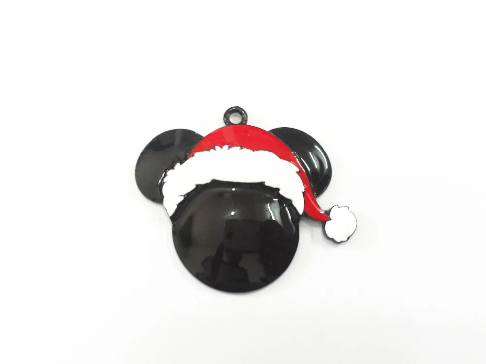 Newest ! 45mm*35mm 10pcs/lot Black Christmas Minnie With Hat All Enamel Pendants
Newest ! 45mm*35mm 10pcs/lot Black Christmas Minnie With Hat All Enamel Pendants