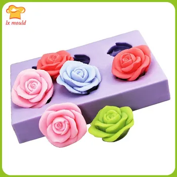 Rose 6 hole silicone mold soap mold flower candle molds multi-joint mold home handy tool
Rose 6 hole silicone mold soap mold flower candle molds multi-joint mold home handy tool