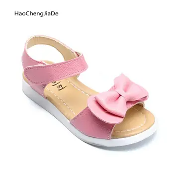 Summer new Girls Bowtie Princess sandals PU Leather fashion children shoes Soft bottom girls shoes casual kids Beach sandals
Summer new Girls Bowtie Princess sandals PU Leather fashion children shoes Soft bottom girls shoes casual kids Beach sandals