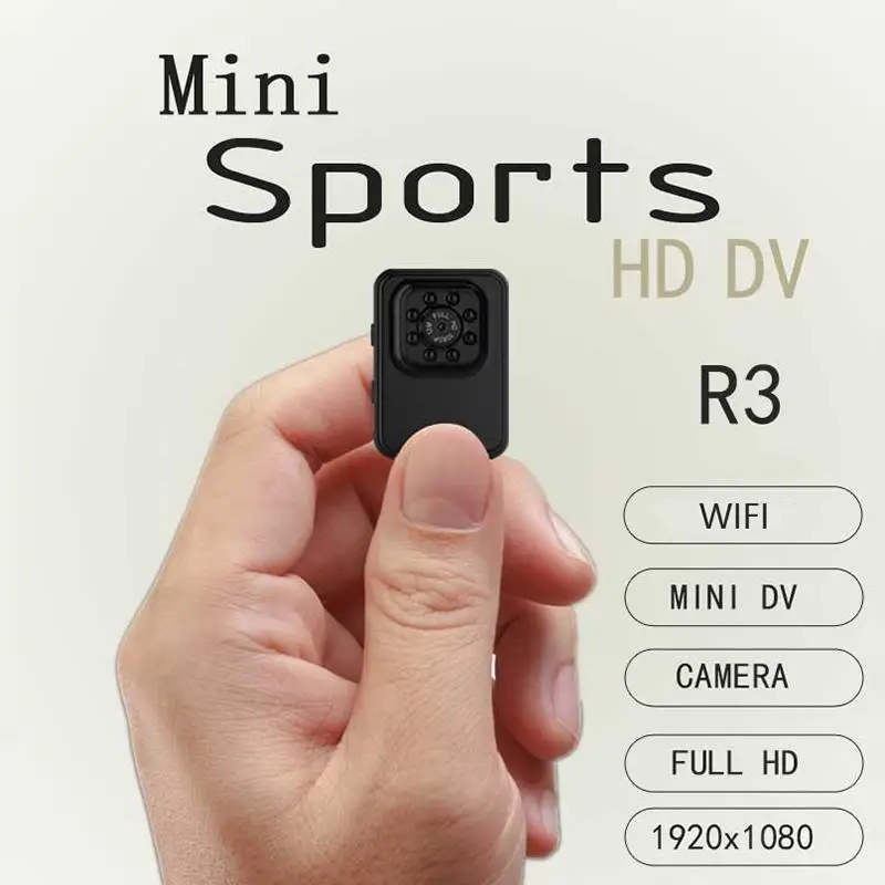 EastVita R3 Mini camera HD 1080P WIFI Camera usb 2.0 port Night Vision Mini Camcorder Action Camera Video voice Recorder r30
EastVita R3 Mini camera HD 1080P WIFI Camera usb 2.0 port Night Vision Mini Camcorder Action Camera Video voice Recorder r30