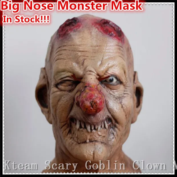 Realistic Latex Rubber Full Face Scary Mask custom printed surgical Big Nose Monster Mask Transformer Masks For Halloween Party
Realistic Latex Rubber Full Face Scary Mask custom printed surgical Big Nose Monster Mask Transformer Masks For Halloween Party