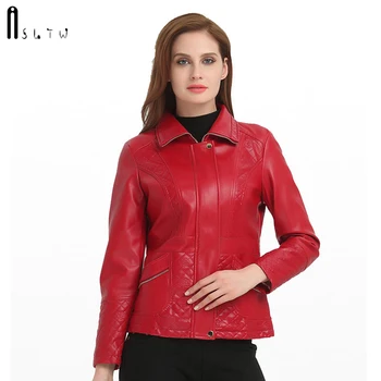 ASLTW XL-6XL Leather Jacket Woman New Plus Size Solid Zipper Female Jacket Turn Down Long Sleeve Women's Leather Jacket
ASLTW XL-6XL Leather Jacket Woman New Plus Size Solid Zipper Female Jacket Turn Down Long Sleeve Women's Leather Jacket