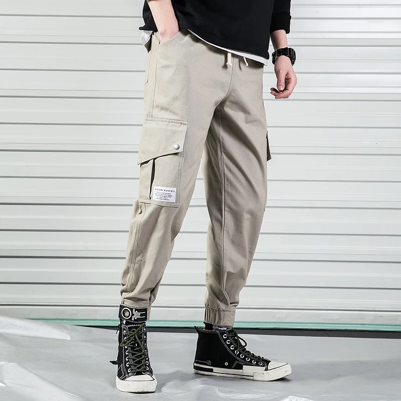 CHUQING 2019 Spring New Men's Loose Casual Pants Men's Overalls Pants Youth Sweatpants
CHUQING 2019 Spring New Men's Loose Casual Pants Men's Overalls Pants Youth Sweatpants