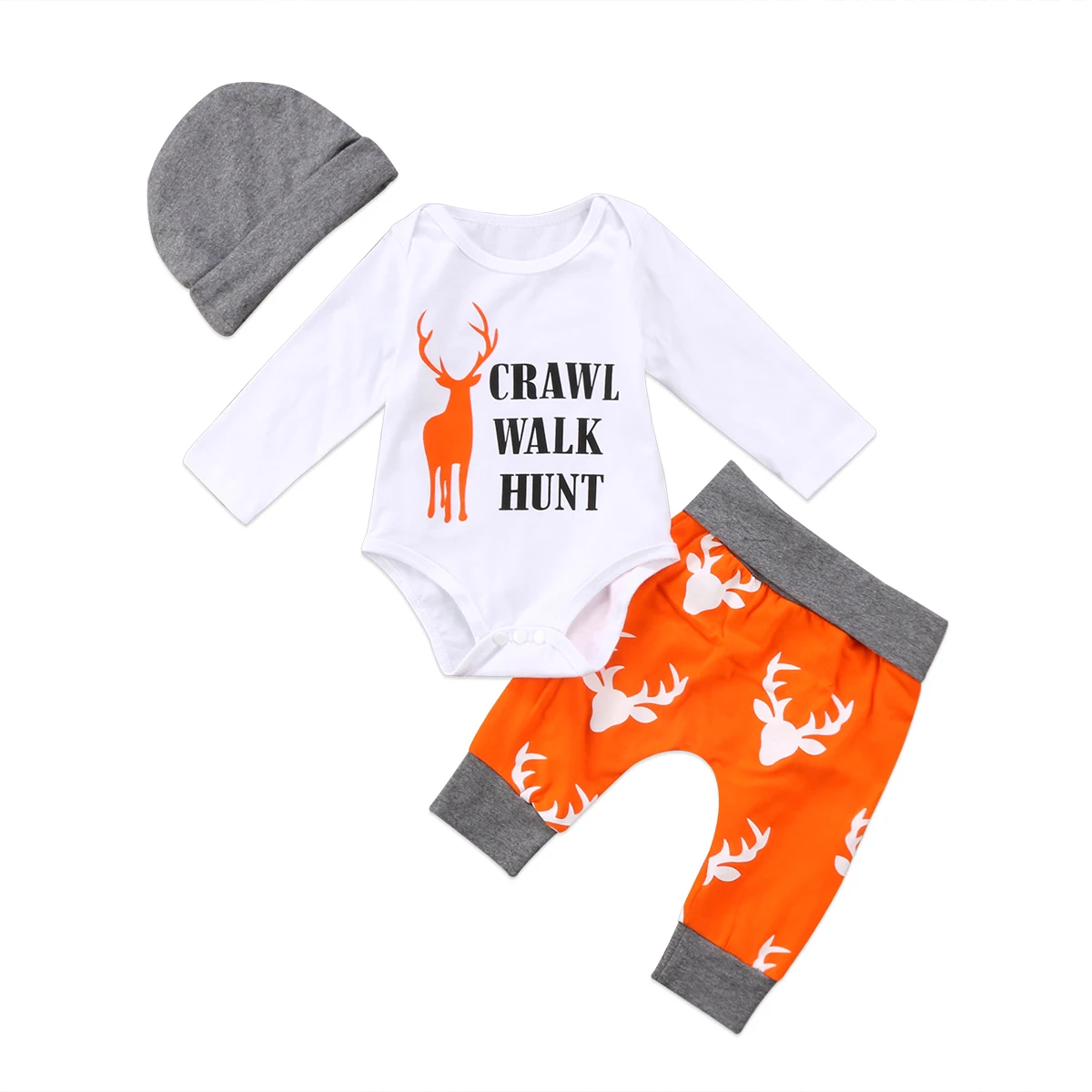 2017 Christmas Cute Newborn Kids Baby Boys Girls Long Sleeves Romper Deer Pants Hat Outfits Set Clothes Xmas 3Pcs
2017 Christmas Cute Newborn Kids Baby Boys Girls Long Sleeves Romper Deer Pants Hat Outfits Set Clothes Xmas 3Pcs