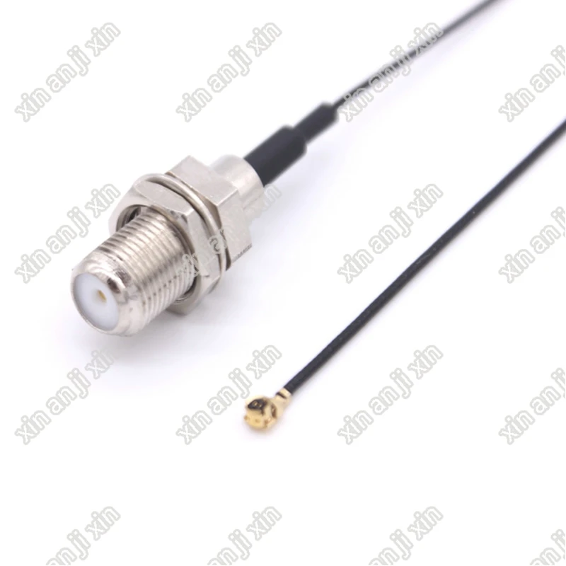 The factory sales RF Pigtail Cable F to U.FL/ IPX connector F female to IPX crimp 1.13 Pigtail cable 15cm fast ship
The factory sales RF Pigtail Cable F to U.FL/ IPX connector F female to IPX crimp 1.13 Pigtail cable 15cm fast ship