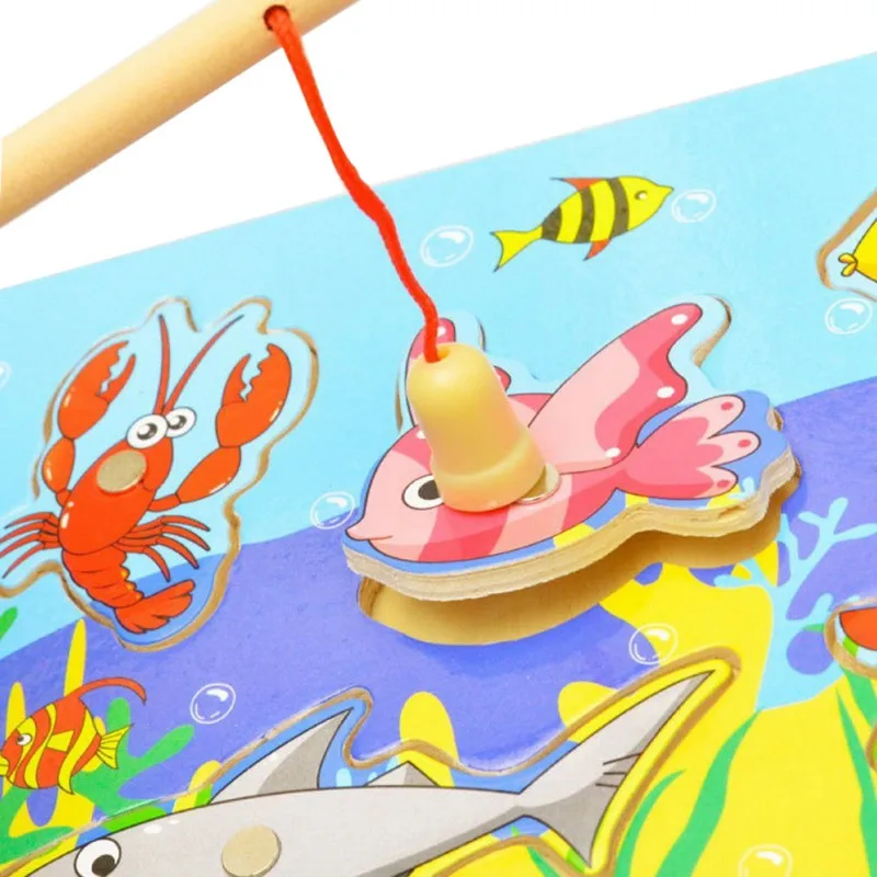 2017 New Style 3D Magnetic Educational Fishing Puzzles Wooden Toys Children Interactive Funny Games PY1
2017 New Style 3D Magnetic Educational Fishing Puzzles Wooden Toys Children Interactive Funny Games PY1
