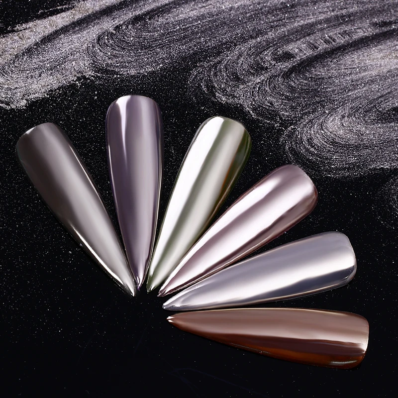 0.5g Mirror Nail Glitter Silver Shimmer Powder Manicure Nail Art Chrome Pigment Glitter Dust Nail Art Decorations
0.5g Mirror Nail Glitter Silver Shimmer Powder Manicure Nail Art Chrome Pigment Glitter Dust Nail Art Decorations