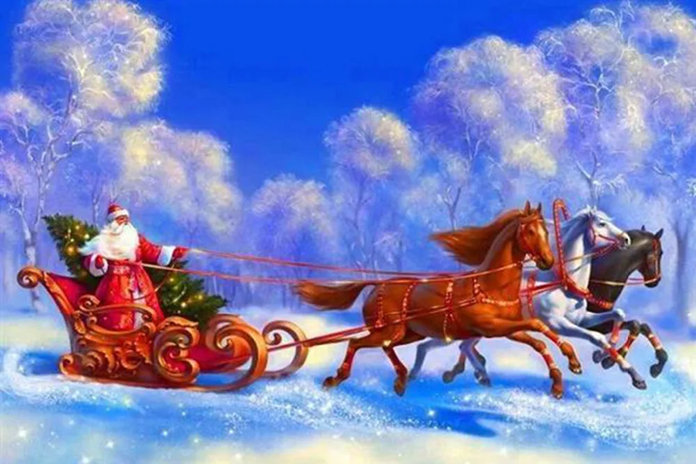 new 5D Diamond embroidery scenic cross stitch Rubik's cube diamond painting diy Christmas Santa Claus riding a horse
new 5D Diamond embroidery scenic cross stitch Rubik's cube diamond painting diy Christmas Santa Claus riding a horse