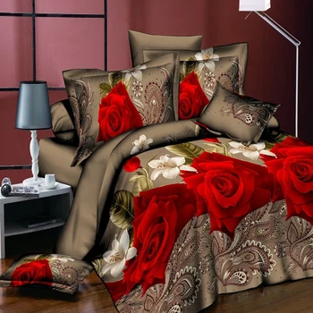 Double suit Plant printing 3d bedding sets reactive print scenic quilt cover pillow case twin/queen bed Breathable fabric
Double suit Plant printing 3d bedding sets reactive print scenic quilt cover pillow case twin/queen bed Breathable fabric
