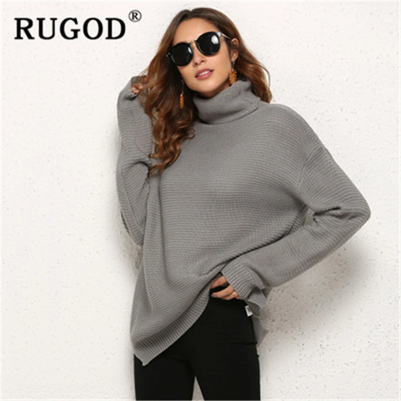 RUGOD Winter sweater women Vintage turtleneck long sleeve knitted sweater office ladies Fashion plus size slim pullover sweaters
RUGOD Winter sweater women Vintage turtleneck long sleeve knitted sweater office ladies Fashion plus size slim pullover sweaters