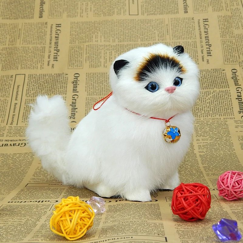 simulation miaow cat model with bell,polyethylene&furs 16x15cm white cat with black head, prop,home decoration Xmas gift w1257
simulation miaow cat model with bell,polyethylene&furs 16x15cm white cat with black head, prop,home decoration Xmas gift w1257