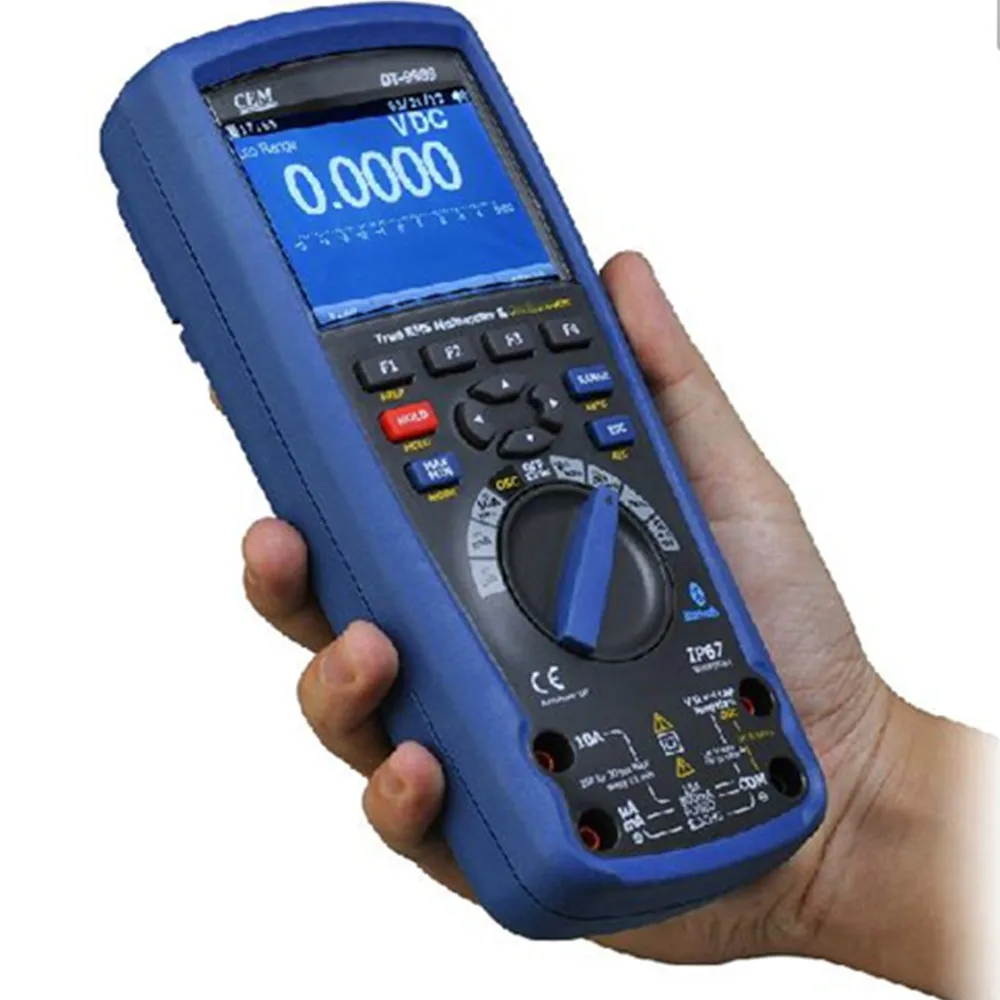 3.5" LCD Professional Industrial True RMS Multimeter with oscilloscope functions Bluetooth ,DT-9989
3.5" LCD Professional Industrial True RMS Multimeter with oscilloscope functions Bluetooth ,DT-9989