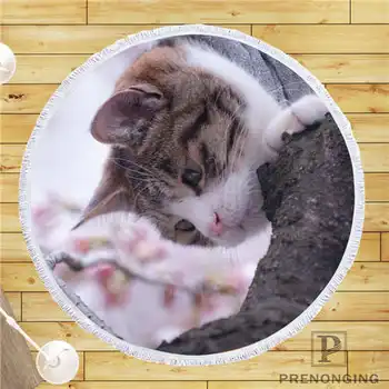 Custom DIY Customized Microfiber Fabric Felidae-Cat Round Beach Blanket Towel Printed on Demand 150cm #19-01-28-1-13
Custom DIY Customized Microfiber Fabric Felidae-Cat Round Beach Blanket Towel Printed on Demand 150cm #19-01-28-1-13
