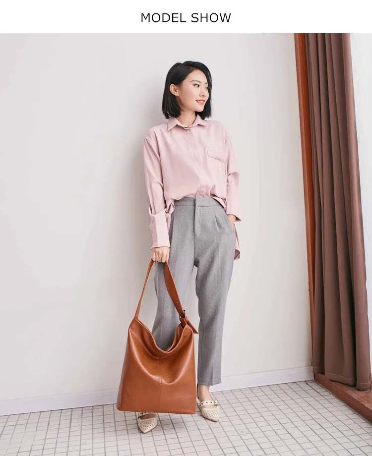 Micom brand shoulder bag female tote bucket bags fashion women leather handbag large capacity Ladies Hobos bao bolsa feminina (2)