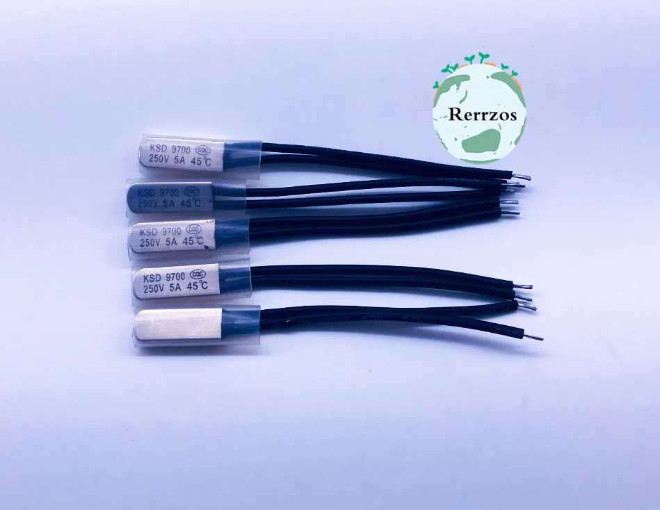 KSD9700 45C normally closed 250V 5A NC Thermostat Temperature Switch 20pcs, free shipping
KSD9700 45C normally closed 250V 5A NC Thermostat Temperature Switch 20pcs, free shipping