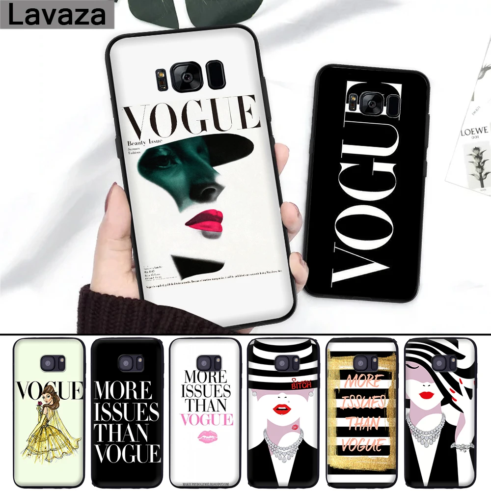 Lavaza 21F More Issues than Vogue Silicone Case for Samsung S6 Edge S7 S8 Plus S9 S10 Note 8 9 10 M10 M20 M30 M40 
Lavaza 21F More Issues than Vogue Silicone Case for Samsung S6 Edge S7 S8 Plus S9 S10 Note 8 9 10 M10 M20 M30 M40