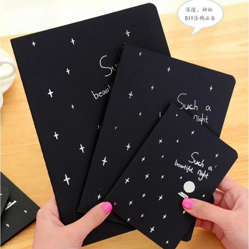 Creative Black Paper Notebook Diary Notepad 16K 32K 56K Sketch Graffiti Notebook For Drawing Painting Office School Stationery
Creative Black Paper Notebook Diary Notepad 16K 32K 56K Sketch Graffiti Notebook For Drawing Painting Office School Stationery