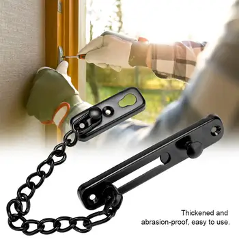 1pc Safety Door Chain Lock Guard Security Cabinet Locks For DIY Home Door Tools Home Office Use Silver / Black Color New Arrival
1pc Safety Door Chain Lock Guard Security Cabinet Locks For DIY Home Door Tools Home Office Use Silver / Black Color New Arrival